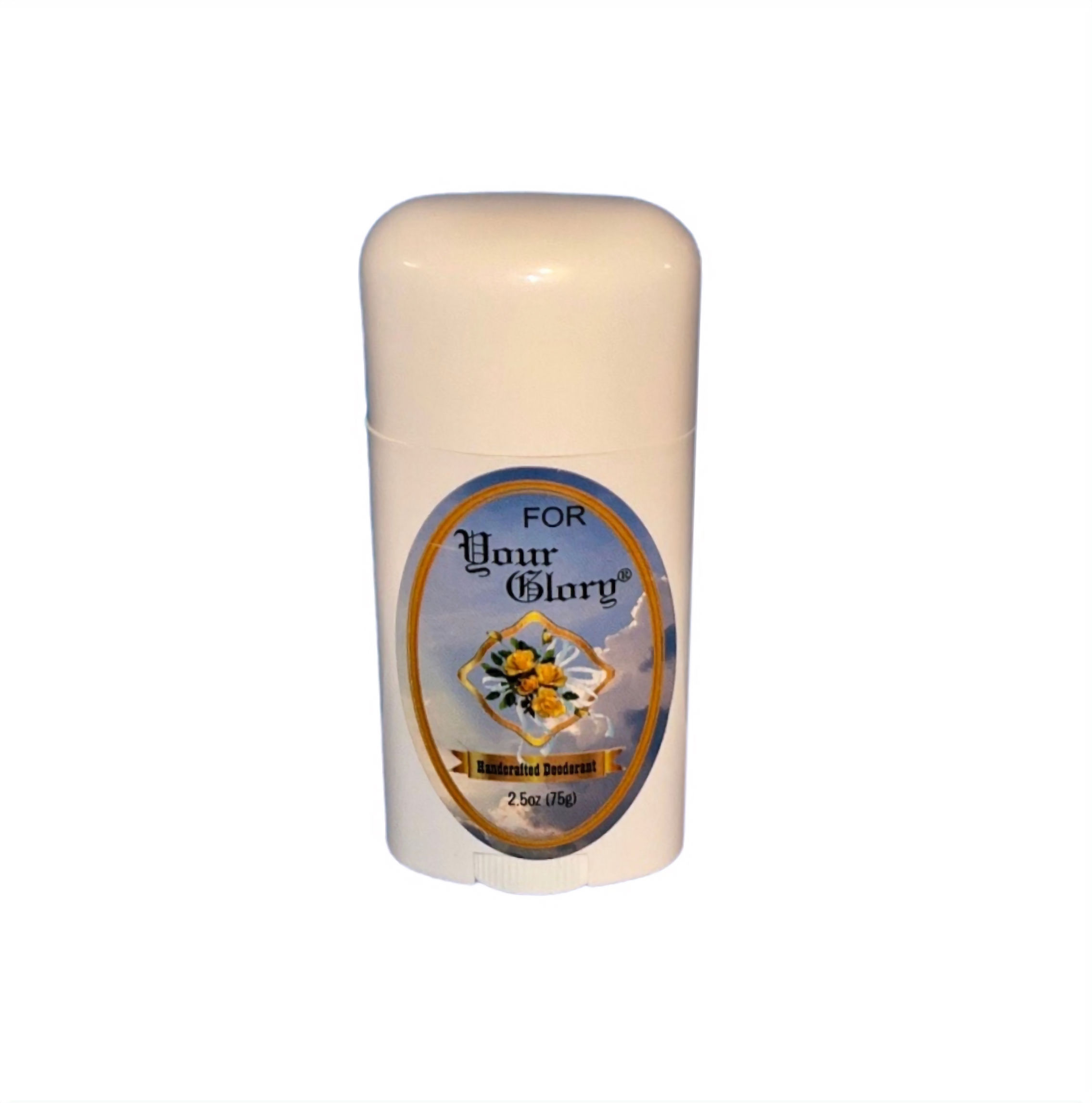 All natural deodorant with coconut oil and arrowroot