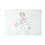 Thumbnail: Quirky organized shopping girl -  Glass Cutting Board