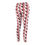 Thumbnail: Flower Face Scattered White-  Leggings 