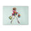 Thumbnail: Quirky shopping girl -  Glass Cutting Board