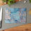 Thumbnail: Marbley Blue-  Glass Cutting Board