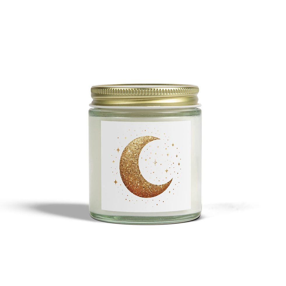 Crescent Moon Candle