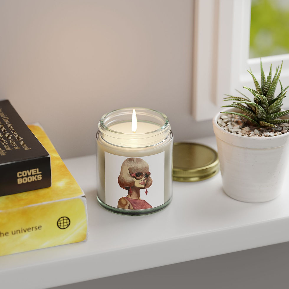 Mod Girl- Candle