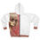 Thumbnail: Mod Girl Plus -  White Zip Hoodie