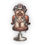 Thumbnail: Pillow - Yorkie Dog Sitting in Hair Stylist Chair with Rollers In Design