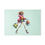 Thumbnail: Quirky shopping girl -  Glass Cutting Board