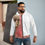 Thumbnail: Mod Girl Plus -  White Zip Hoodie