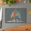 Thumbnail: Watercolor Christmas Tree  -  Glass Cutting Board