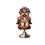 Thumbnail: Sticker - Yorkie Dog in Hair Stylist Chair with Rollers