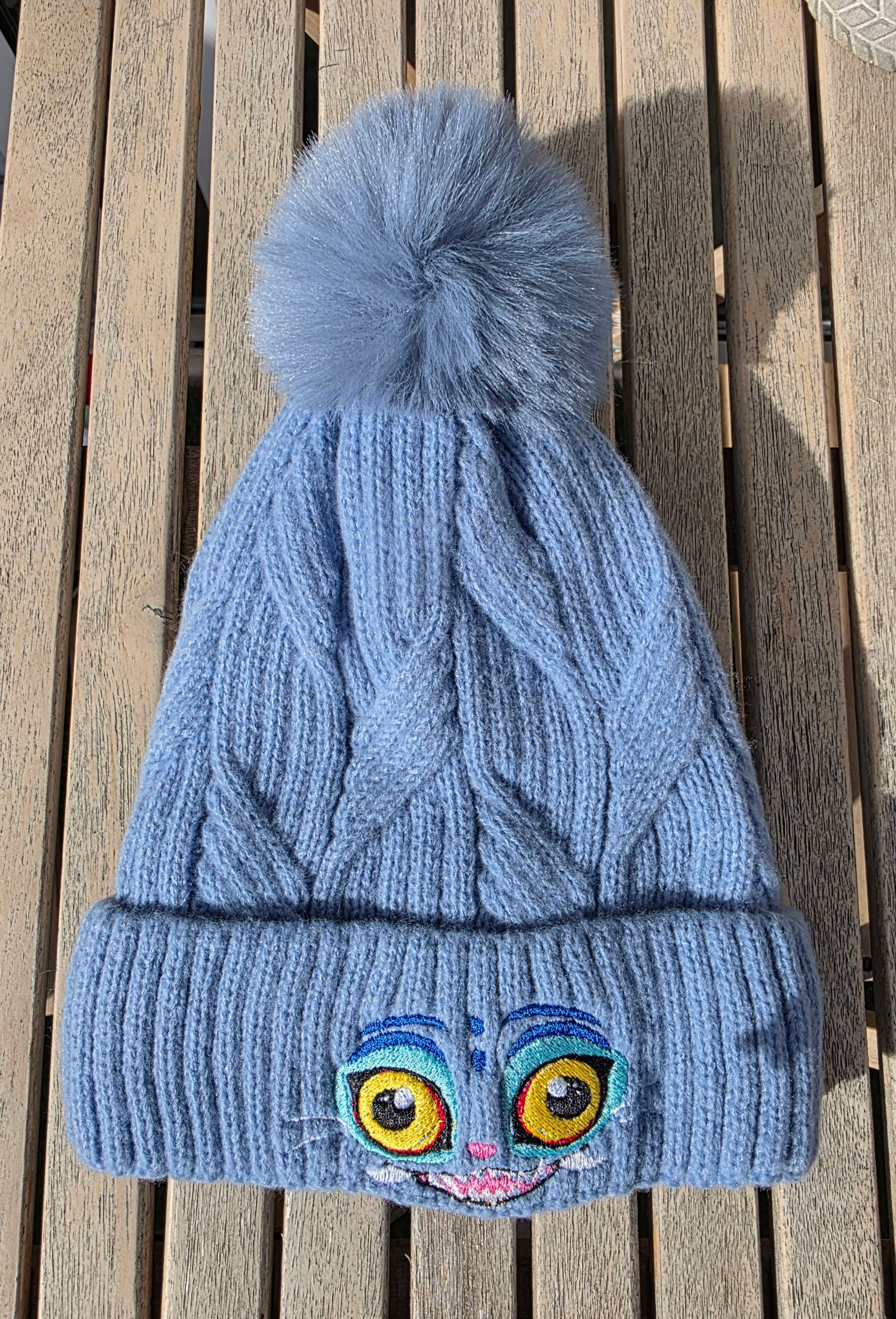 Beanie Blue Tiger