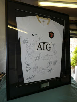 Signed Manchester United Shirt