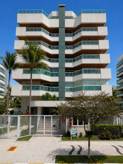 Fachada do Edifício Palma de Mallorca, Módulo 02, Riviera de São Lourenço