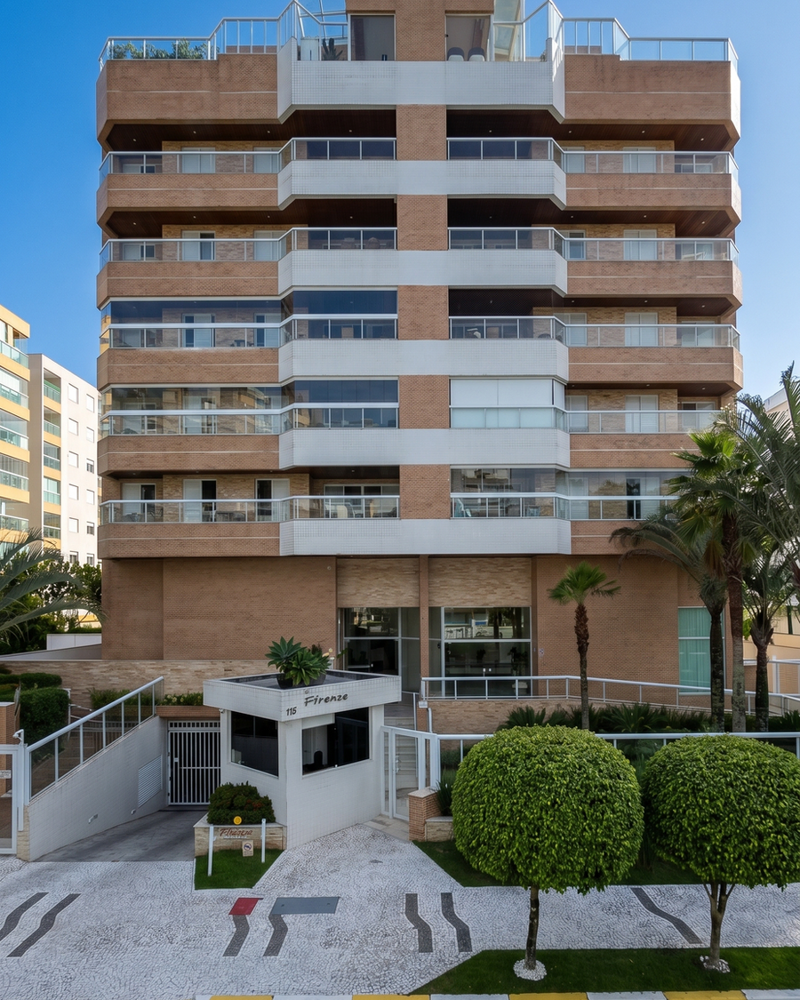 Fachada do Edifício Firenze, Módulo 02, Riviera de São Lourenço, Bertioga