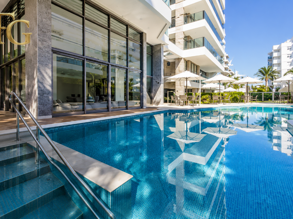 Área de lazer do Edifício Costa Amalfitana, Módulo 07, Riviera de São Lourenço — foto 3
