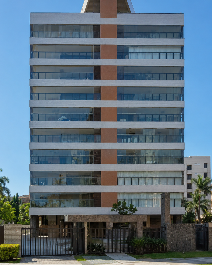 Fachada do Edifício Delta de São Lourenço, Módulo 03, Riviera de São Lourenço, Bertioga