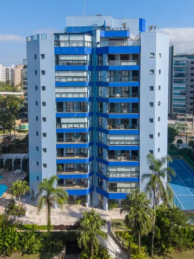 Fachada do Edifício Riviera Beach, Módulo 06, Riviera de São Lourenço