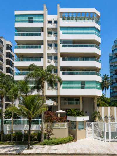 Fachada do Edifício Ilha de Venezia, Módulo 02, Riviera de São Lourenço