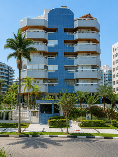 Fachada do Edifício San Marino, Módulo 02, Riviera de São Lourenço