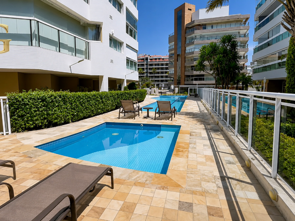 Área de lazer do Edifício Spazio Dolce Vita, Módulo 07, Riviera de São Lourenço — foto 2