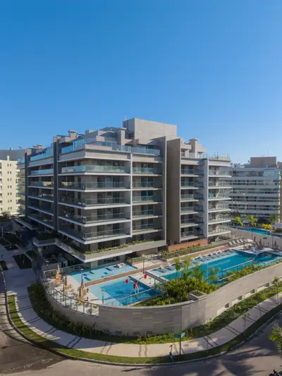 Fachada do Edifício Bossanova, Módulo 07, Riviera de São Lourenço