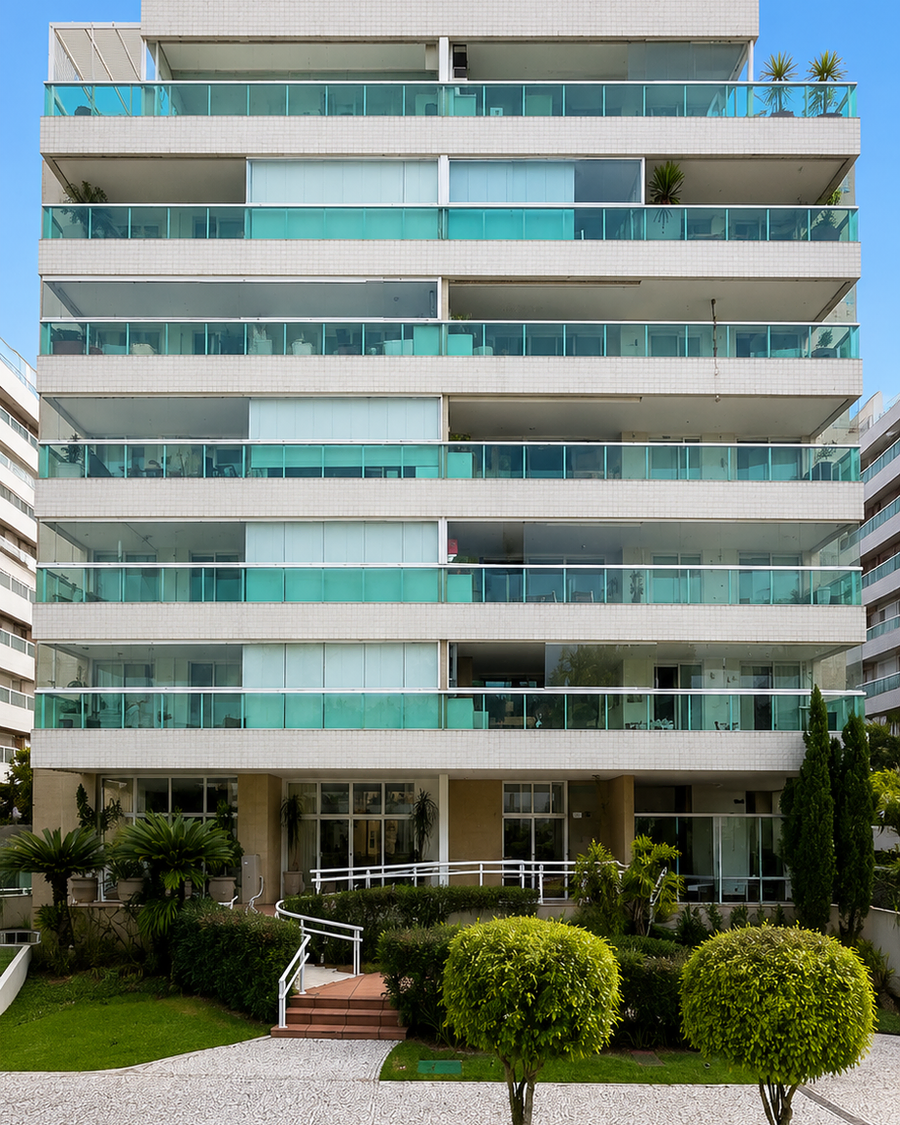 Fachada do Edifício Almare, Módulo 02, Riviera de São Lourenço, Bertioga