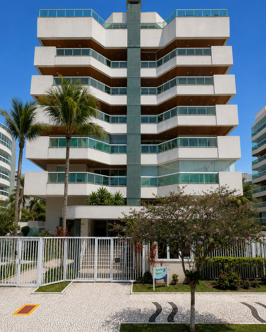 Fachada do Edifício Palma de Mallorca, Módulo 02, Riviera de São Lourenço, Bertioga