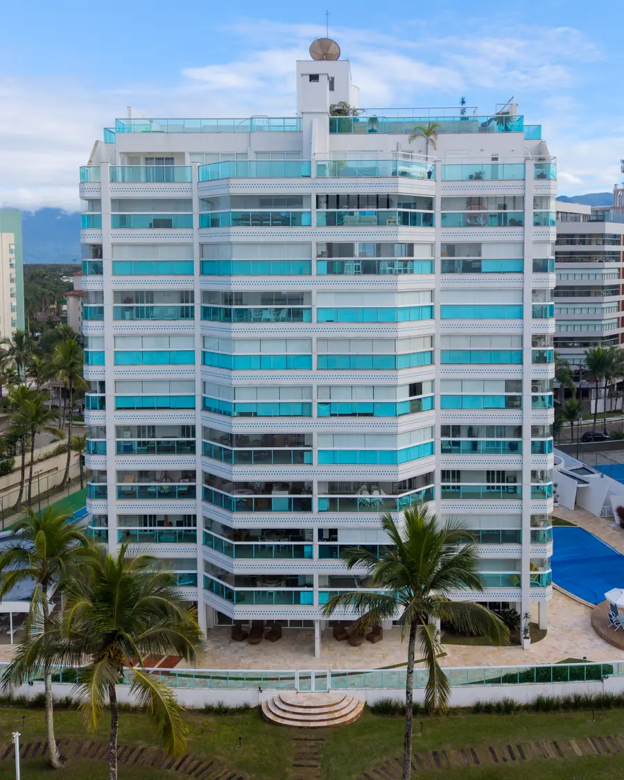 Fachada do Edifício Sunset, Módulo 03, Riviera de São Lourenço, Bertioga