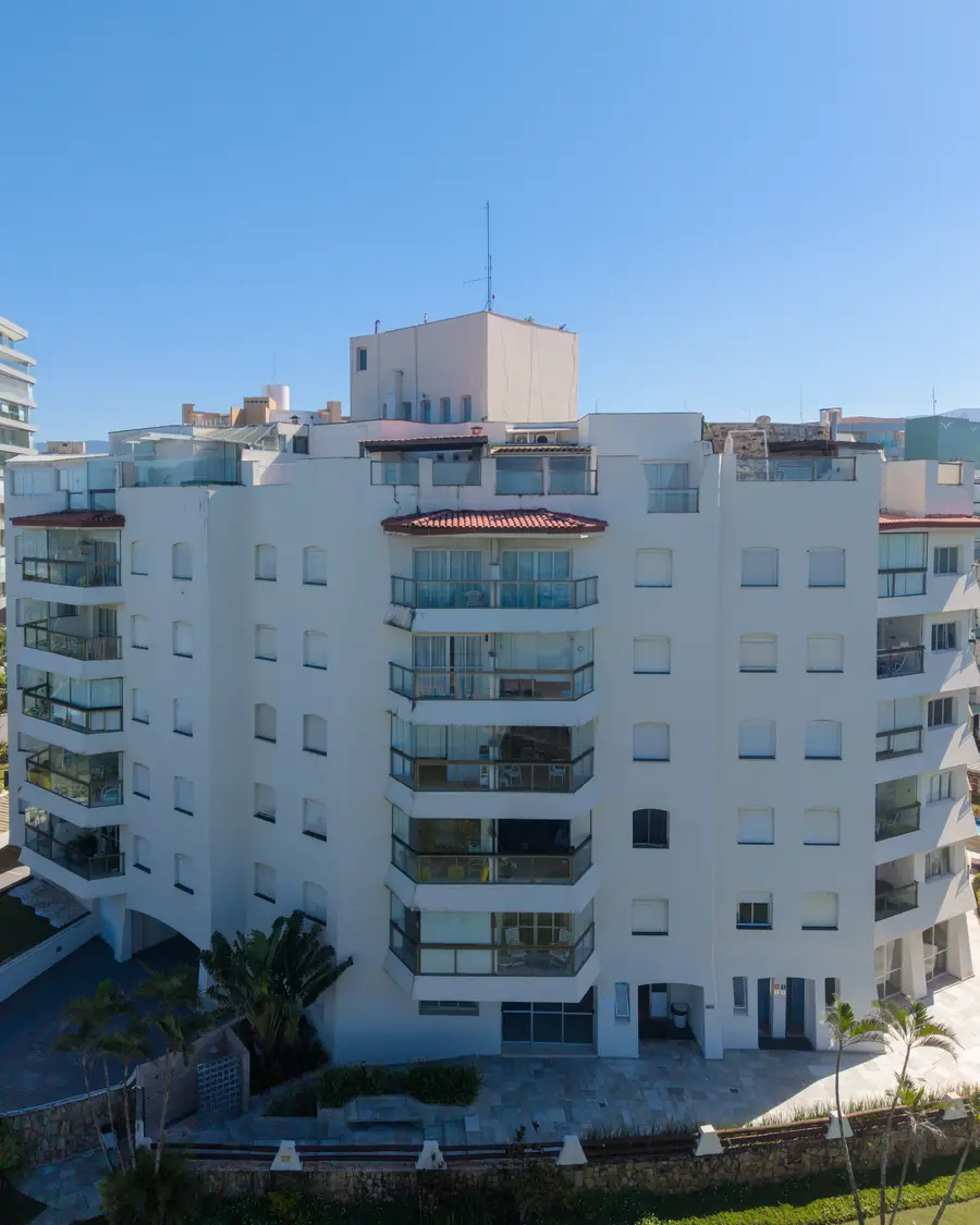 Fachada do Edifício Flamingo Flat, Módulo 04, Riviera de São Lourenço, Bertioga