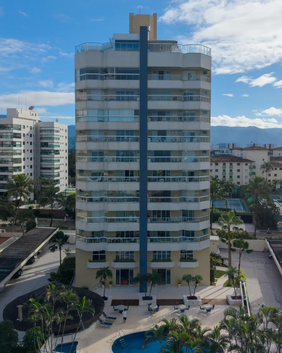 Fachada do Edifício Ball Harbor, Módulo 03, Riviera de São Lourenço, Bertioga