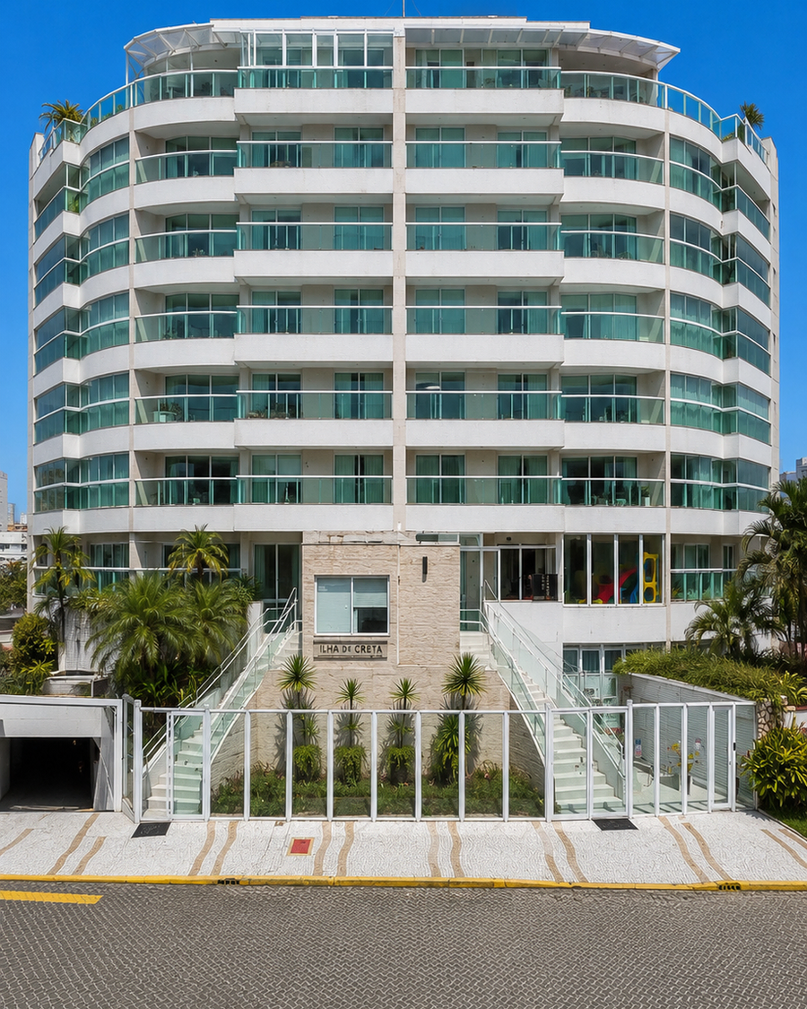 Fachada do Edifício Ilha de Creta, Módulo 02, Riviera de São Lourenço, Bertioga