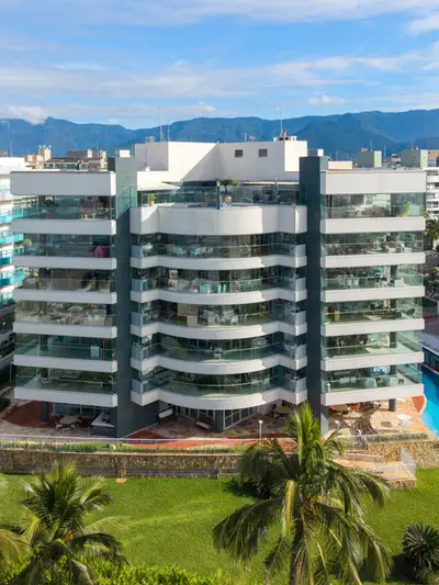 Fachada do Edifício Cap Ferrat, Módulo 02, Riviera de São Lourenço