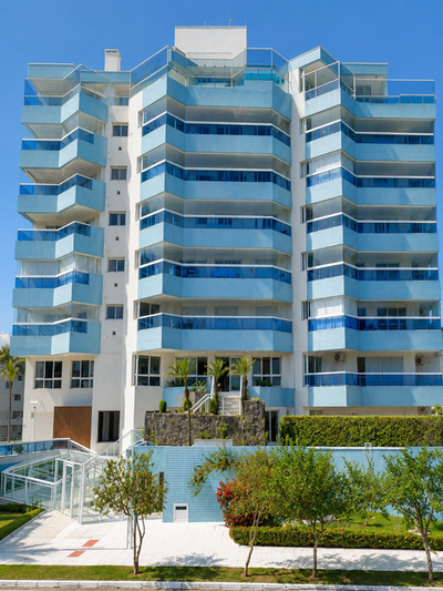 Fachada do Edifício Ilha de Milos, Módulo 02, Riviera de São Lourenço