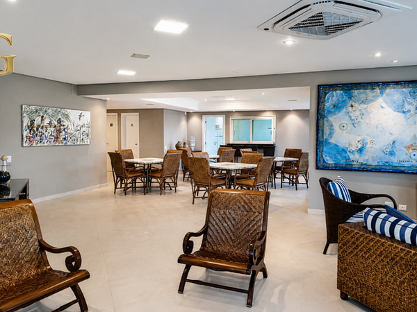 Área de lazer do Edifício Bellagio, Módulo 07, Riviera de São Lourenço — foto 4