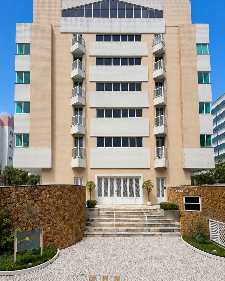 Fachada do Edifício Le Château, Módulo 02, Riviera de São Lourenço, Bertioga