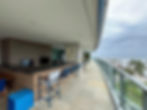 Espaço gourmet do Edifício San Sebastian do Módulo 05 na Riviera de São Lourenço