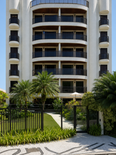 Fachada do Edifício Meridiano, Módulo 04, Riviera de São Lourenço