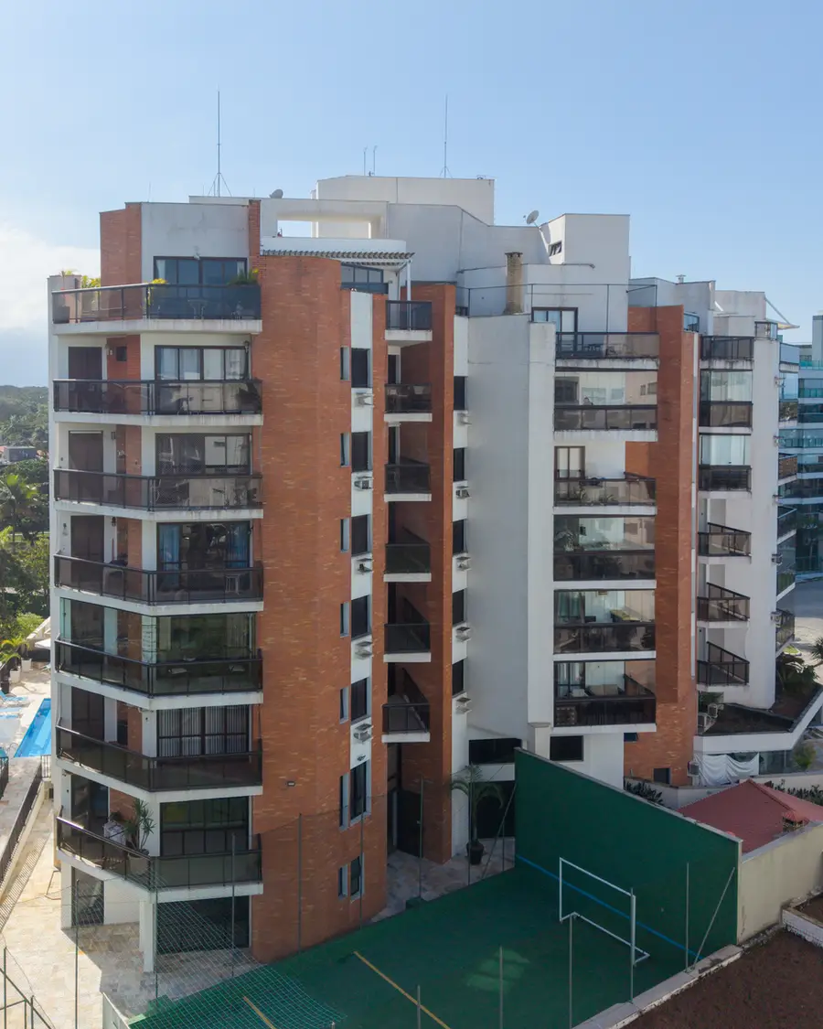 Fachada do Edifício Barravento, Módulo 04, Riviera de São Lourenço, Bertioga