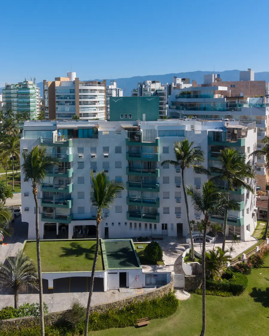 Fachada do Edifício Gaivota Flat, Módulo 04, Riviera de São Lourenço, Bertioga