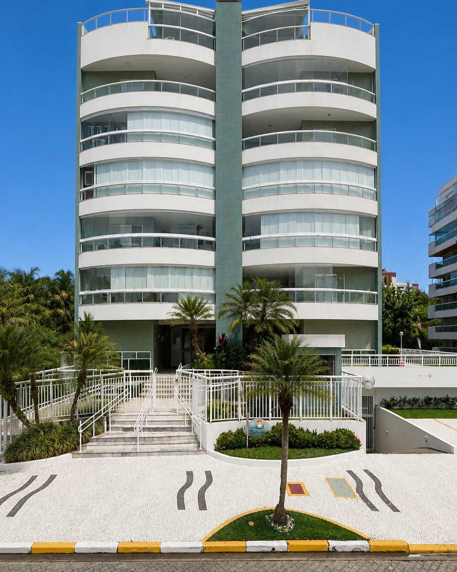 Fachada do Edifício Portovenere, Módulo 02, Riviera de São Lourenço, Bertioga