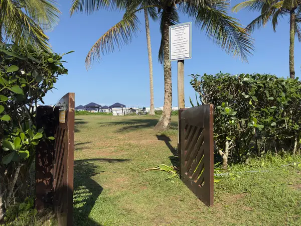 Jardim compartilhado (PI) do Módulo 07 da Riviera de São Lourenço, usado pelo Edifício Eco Beach