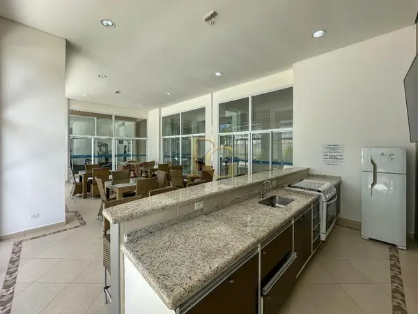 Área de lazer do Edifício Modena, Módulo 08, Riviera de São Lourenço — foto 7