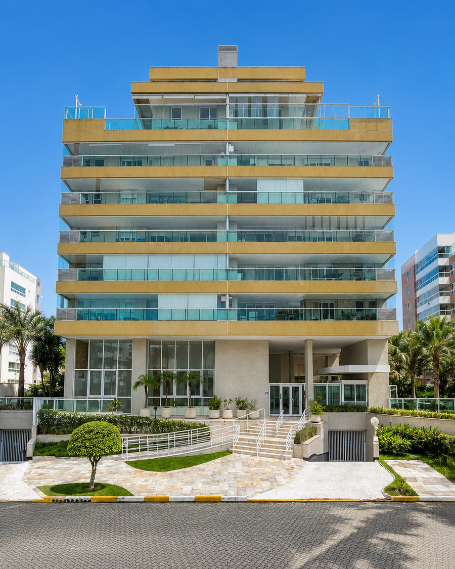 Fachada do Edifício Costa Balena, Módulo 02, Riviera de São Lourenço, Bertioga