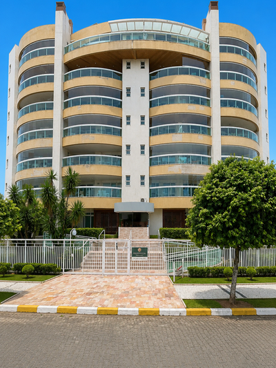 Fachada do Edifício Ibiza, Módulo 02, Riviera de São Lourenço