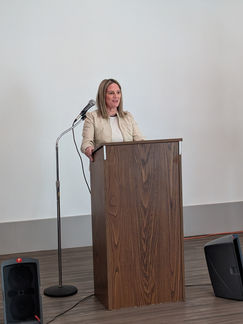 Legislator Cyndie Romer Speaking