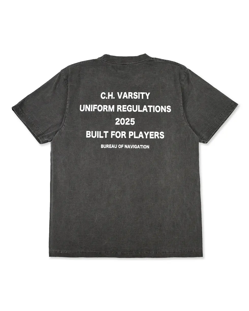 サムネイル： CAPTAINS HELM　#C.H. VARSITY POCKET SS TEE