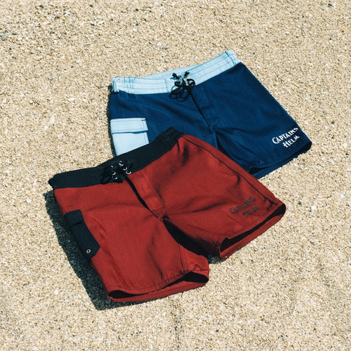 CAPTAINS HELM × PIPPEN STORE. DOCK WORKER BOARD SHORTS | pippenstore