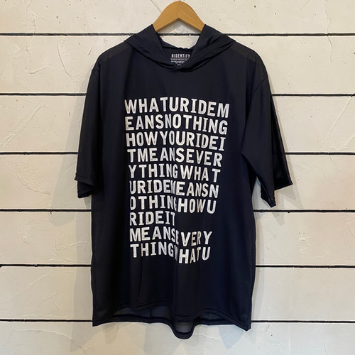 AIDENTIFY カットアウトTシャツ Medium AIDENTIFY アイデンティファイ/ Sun Guard Tee Cutout