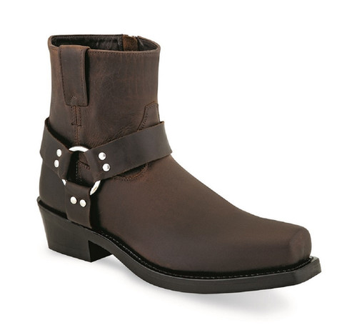 Marsèll 50 mm Cassello leren enkellaarzen met vierkante neus Bruin Marsèll 50 mm Cassello leren enkellaarzen met vierkante neus Bruin