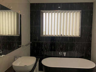 Vertical Blinds White colour done by Maj