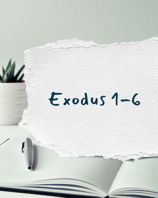 Moses, Aaron and Approaching Pharaoh ♡ Exodus 1-6